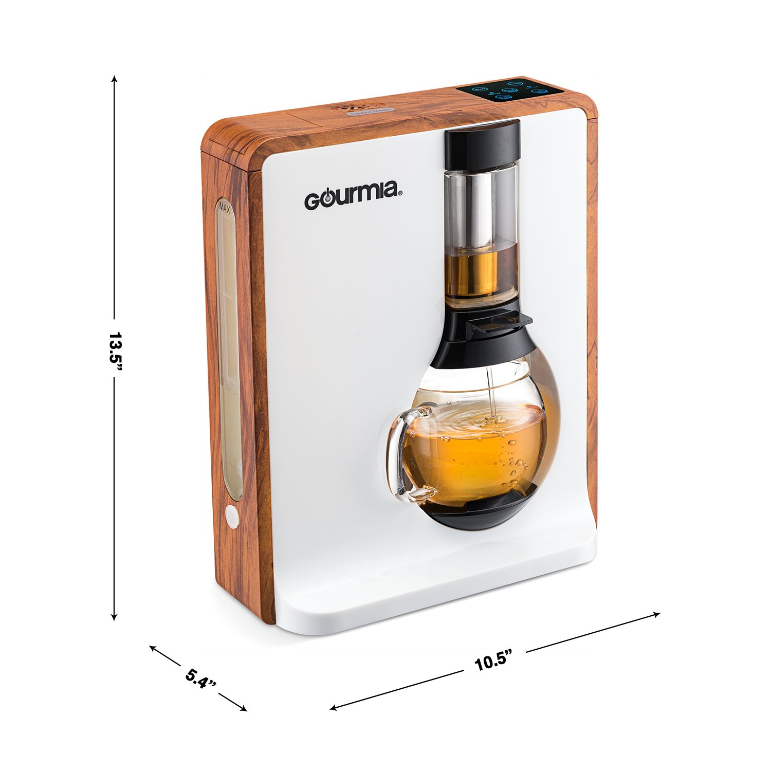 Amazon.com: Gourmia GTC8000W Electric Coffee & Tea Brewing System