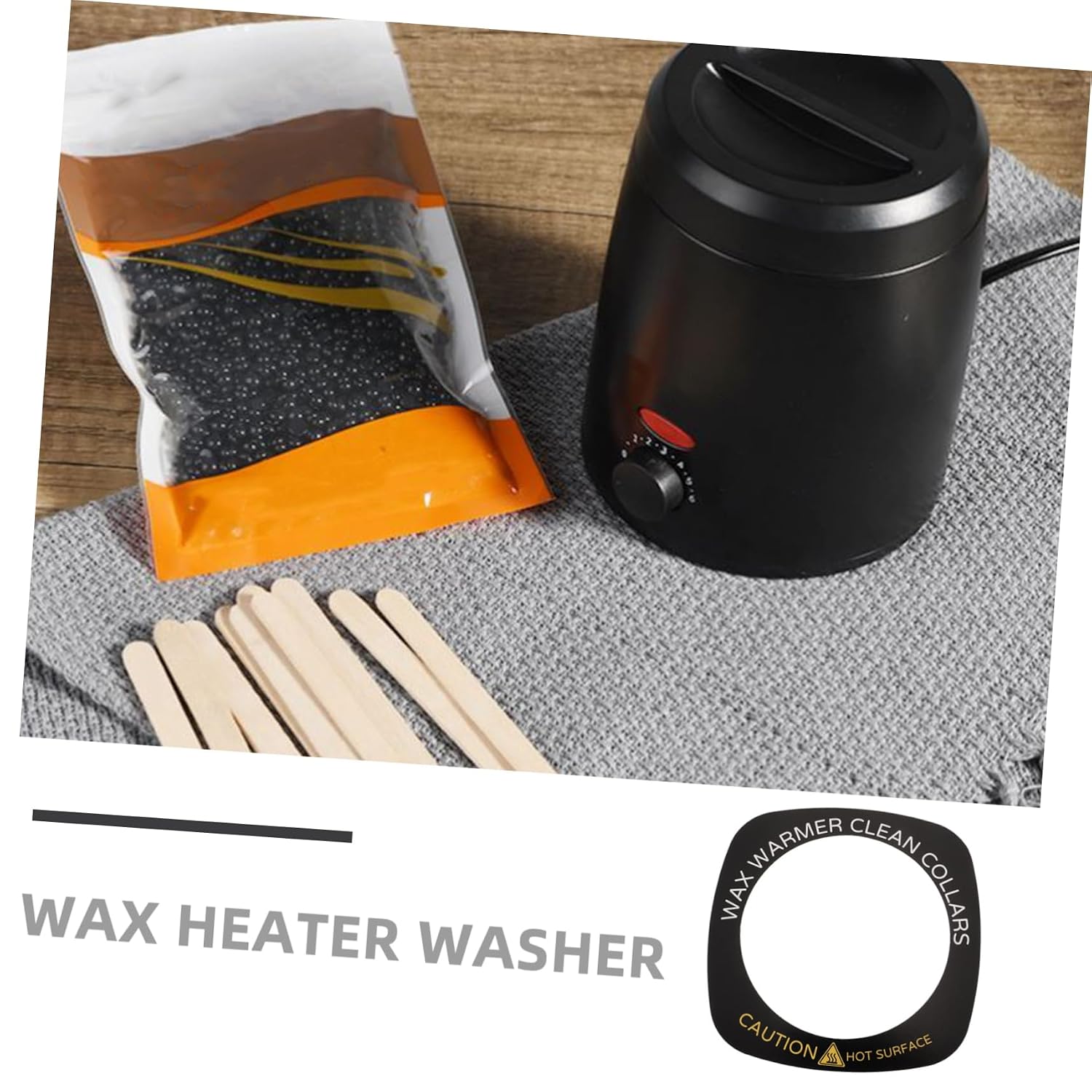 50pcs Wax Melting Machine Paper Mats Ring for Wax Warmer Replacement Heater Washer Liner
