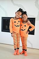 Vista 3 de The Children's Place - Conjuntos de pijama navideños unisex para bebés y niños, a juego para hermanos, de algodón