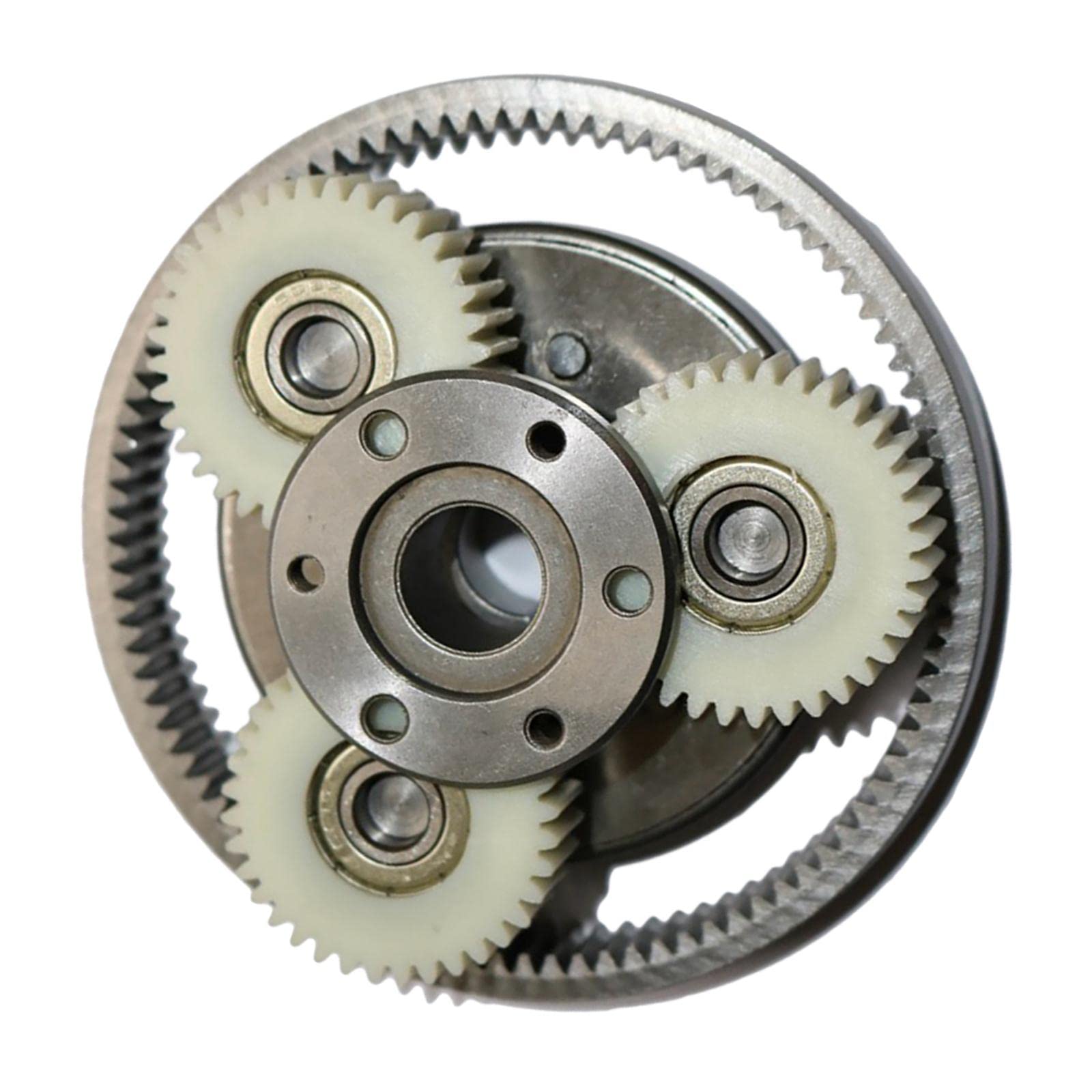 Perfeclan 36T Planetengetriebe mit Kupplung 36T Außendurchmesser 38 mm Dicke: 11 mm Austauschbarer Motor Nylon Gear Gear Set für Fahrrad Motor
