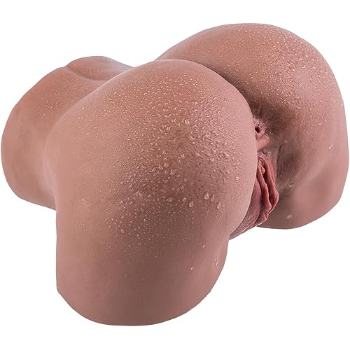 11.2 LB Realistic Male Masturbator with Vagina and Anal Sex Doll Pocket Pussy Ass Lifelike Masturbators Bubble Butt Stroker Sex Toys for Men Masturbation Adult Toys Men’s Sex Orgasm