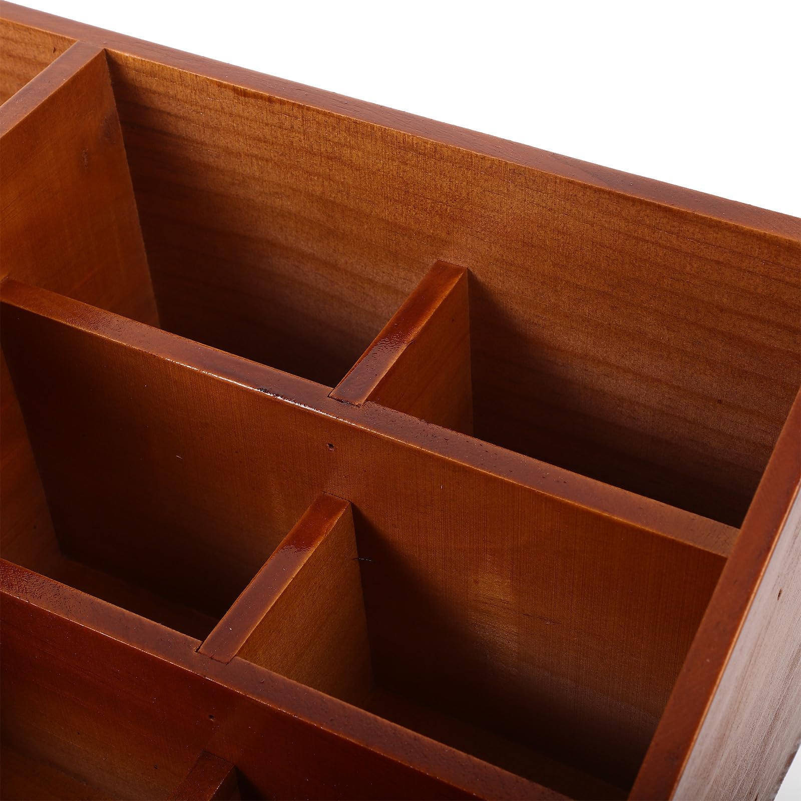 Schreibtisch Eleganter Multifunktionale Organizer mit Schublade Aufbewahrungsbox für Kosmetik und Schmuck für Büro und Schminktisch