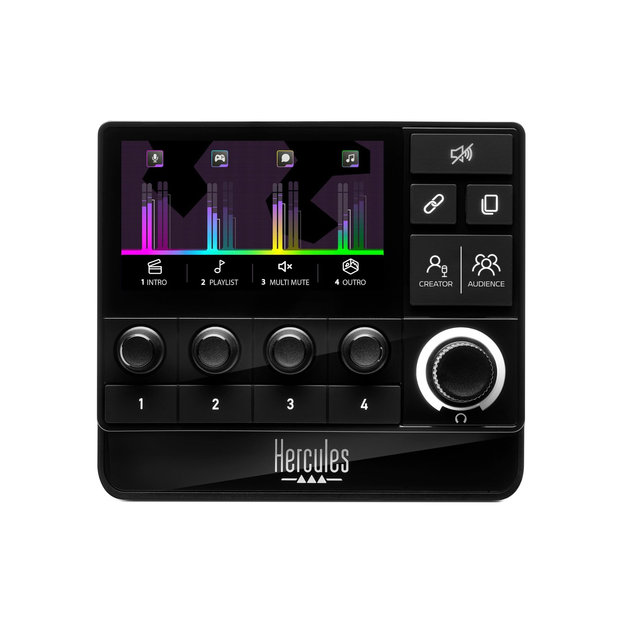 Hercules Stream 200 XLR - Contrôleur audio, carte son intégrée