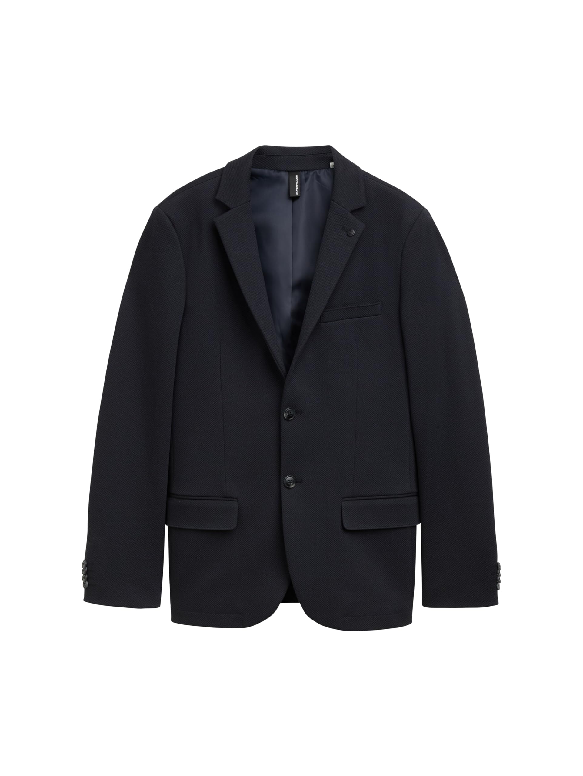 TOM TAILOR Herren 1042867 Blazer mit Piqué Struktur (1er Pack)