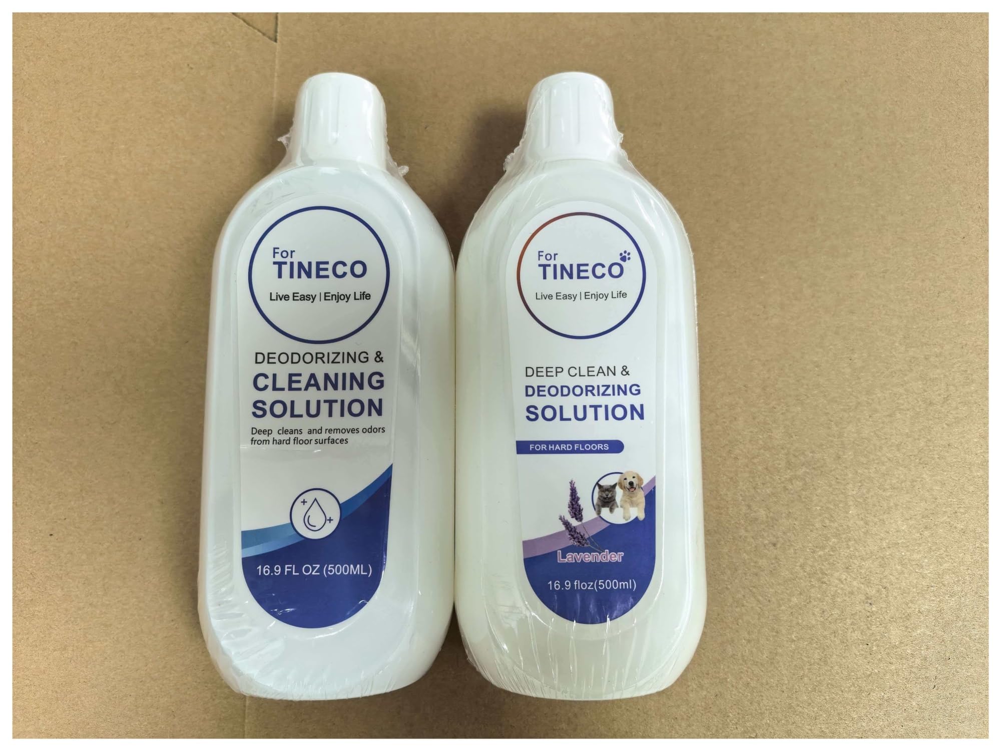 Limpiador de Suelos Multiusos de 500 ml (Pack de 2). Compatible con TINECO iFLOOR