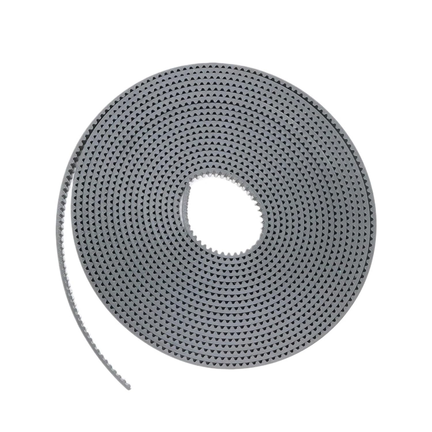 GT2 Open Timing Belt 2GT 2M Belt Core Width 5 6 9 10 15 30mm(5 Meter,PU-Black_6MM)