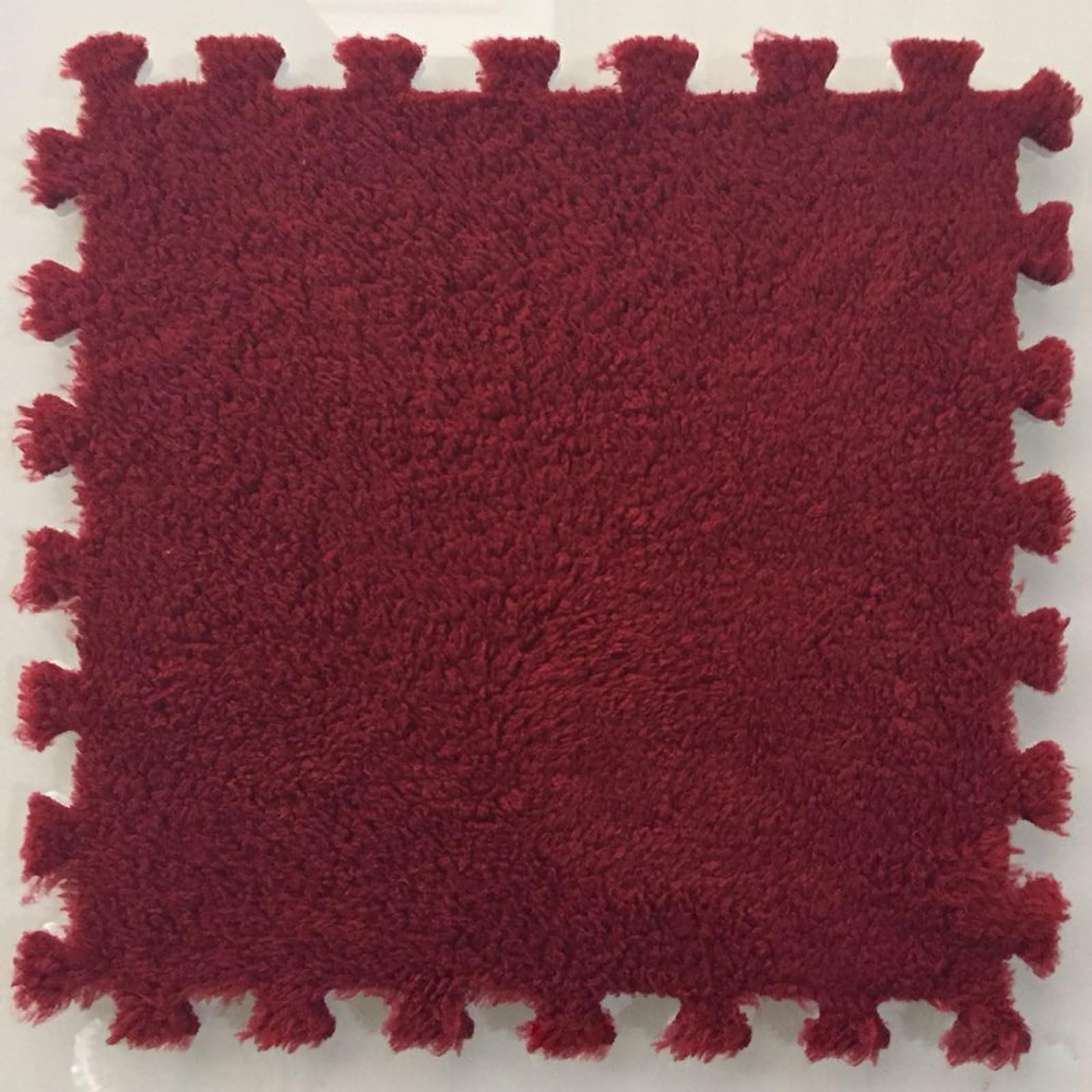 Tapis en mousse peluche à emboîtement grand confort dalles moquette épaisses