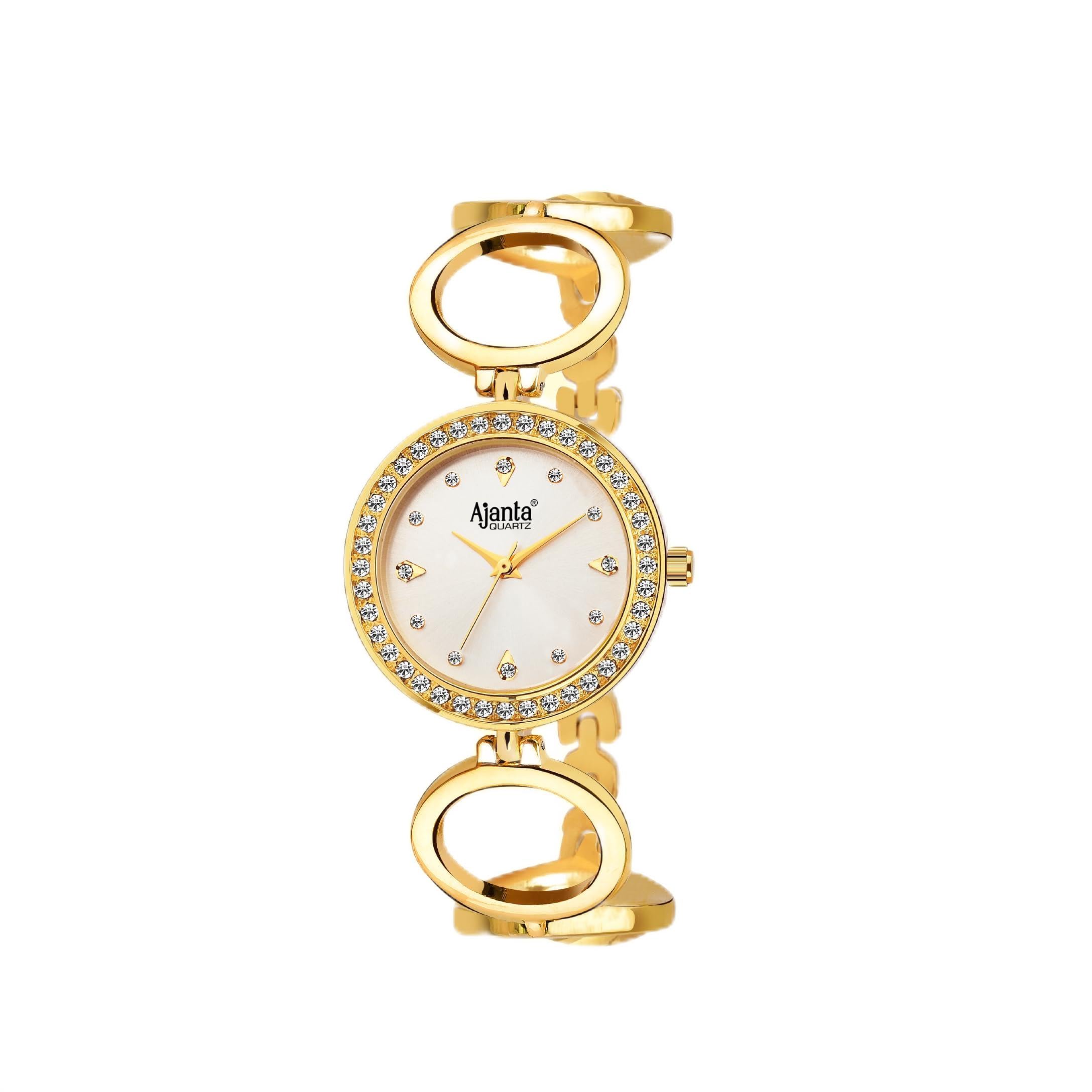 Ajanta QuartzWomen's Stainless Steel Bracelet Watch