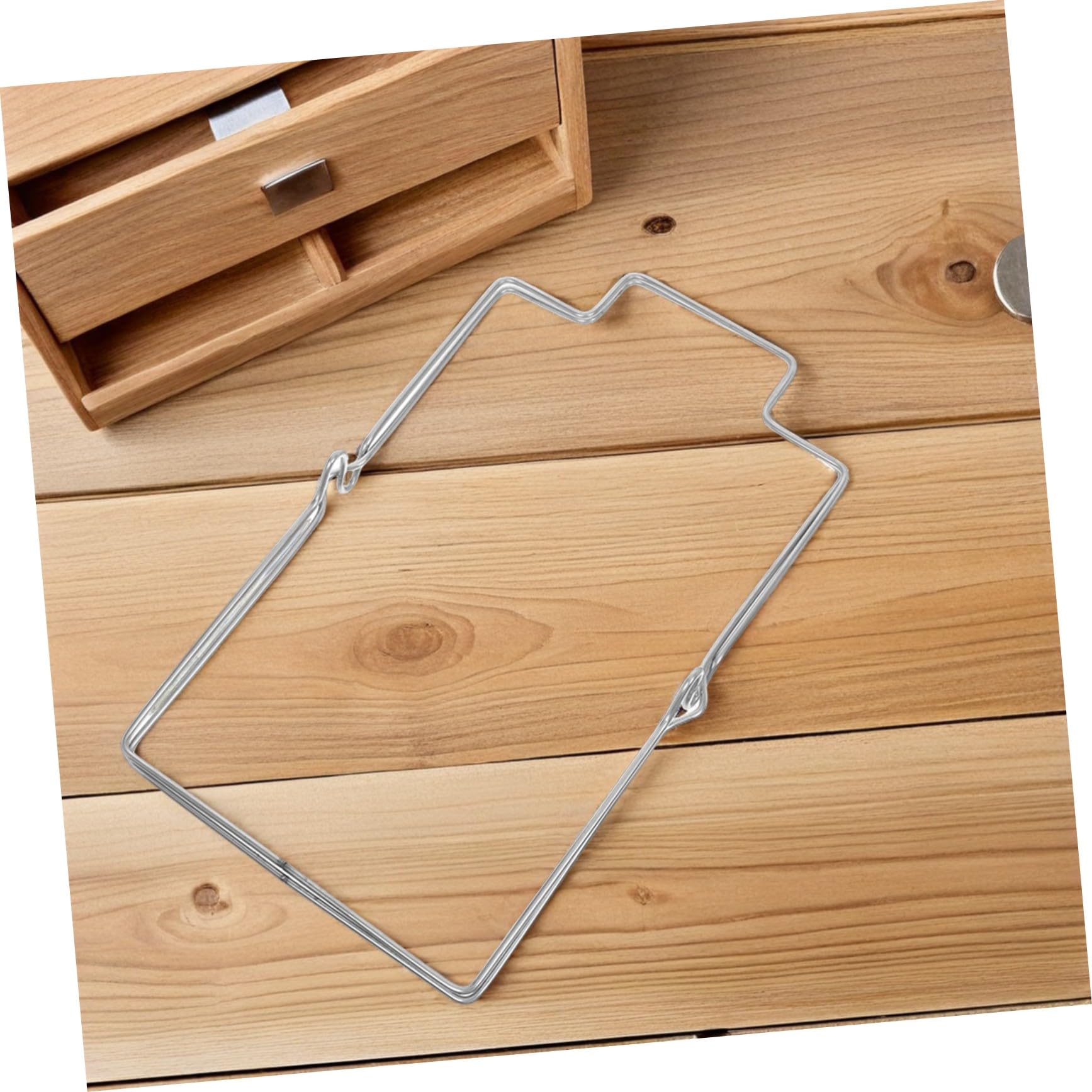 Genérico 5 Piezas Estante Para Basura De Cocina Estante De Bolsas De Basura De Jardín Soporte Para Bolsas De Hojas Plata Acero Inoxidable