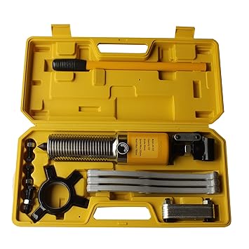 PROFFIX 10 Ton Hydraulic Puller, Hydraulic Gear Puller, Bearing Wheel hub Removal, 3 jaw Pulling Separator, Pump Oil Tube Drawing Machine (10T 250 mm Diameter, 65 mm Stroke)