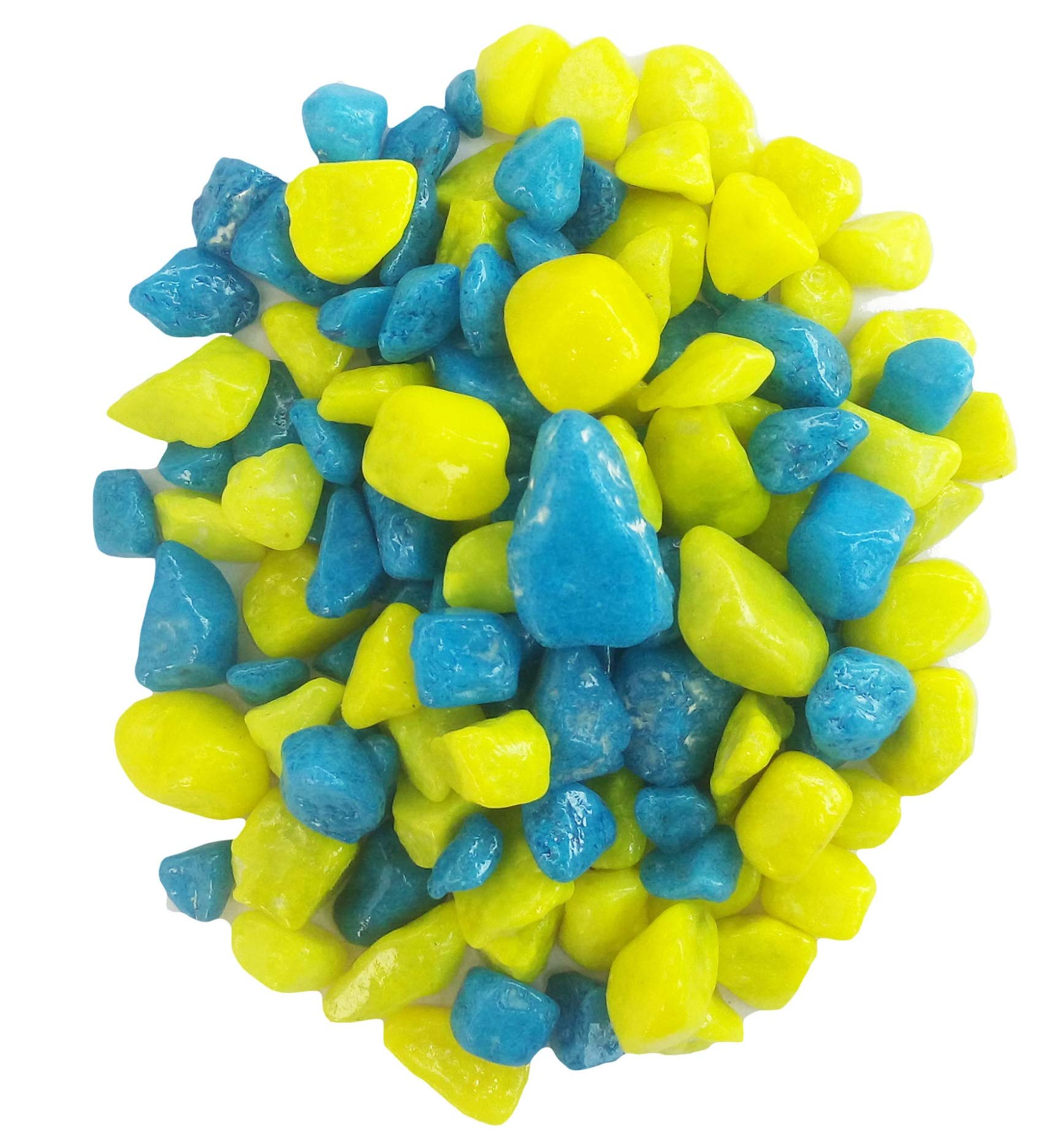 Maalavya Yellow with Sky Blue Color Marble Pebbles (B07JBB5Y4J) Amazon Price History, Amazon Price Tracker