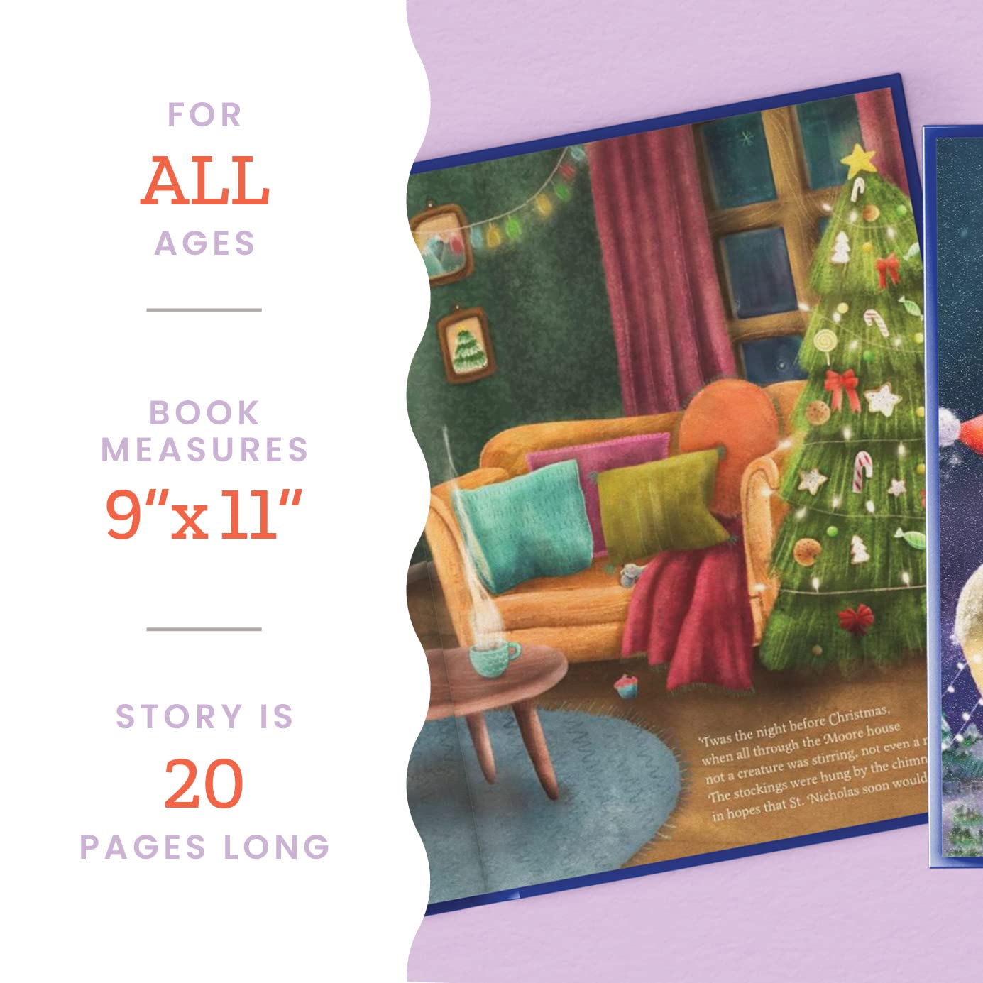 Our Family’s Night Before Christmas - Personalized Children's Story - I See Me! (Hardcover)