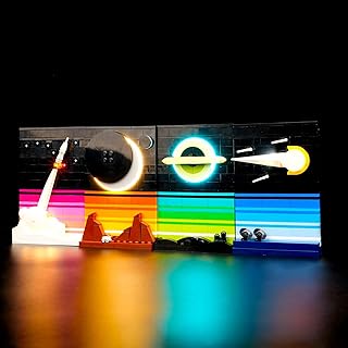 LED Light Kit for Lego Tales of The Space Age 21340, Compatible with Lego 21340, Lighting Your Toy for Tales of The Space Age - Without Model (Not Include Lego Set)