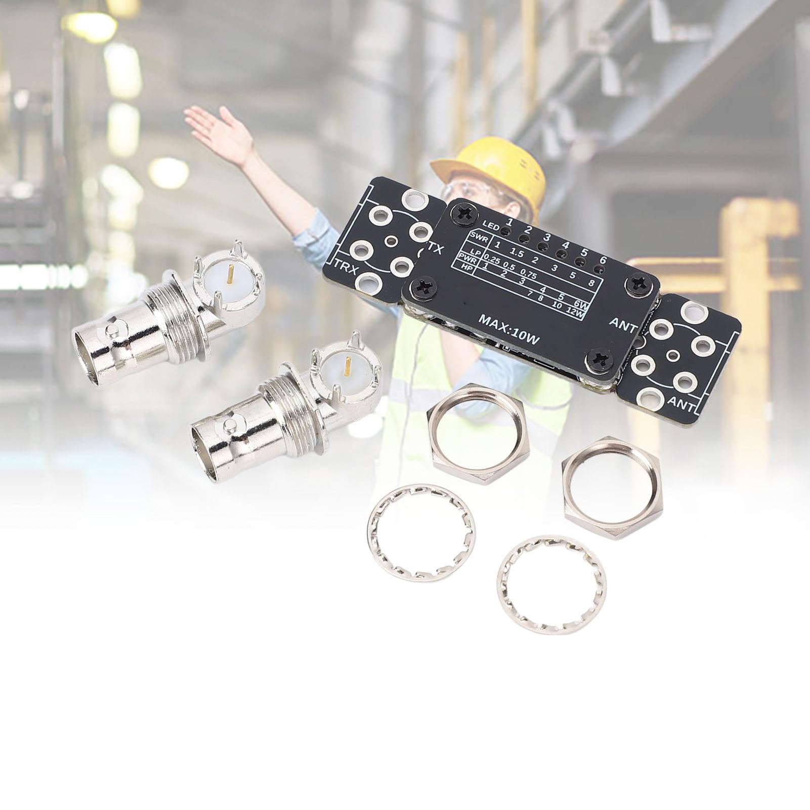 Amazon | Generic PCB QRP SWRメーターキット、1-50MHz 10W多機能
