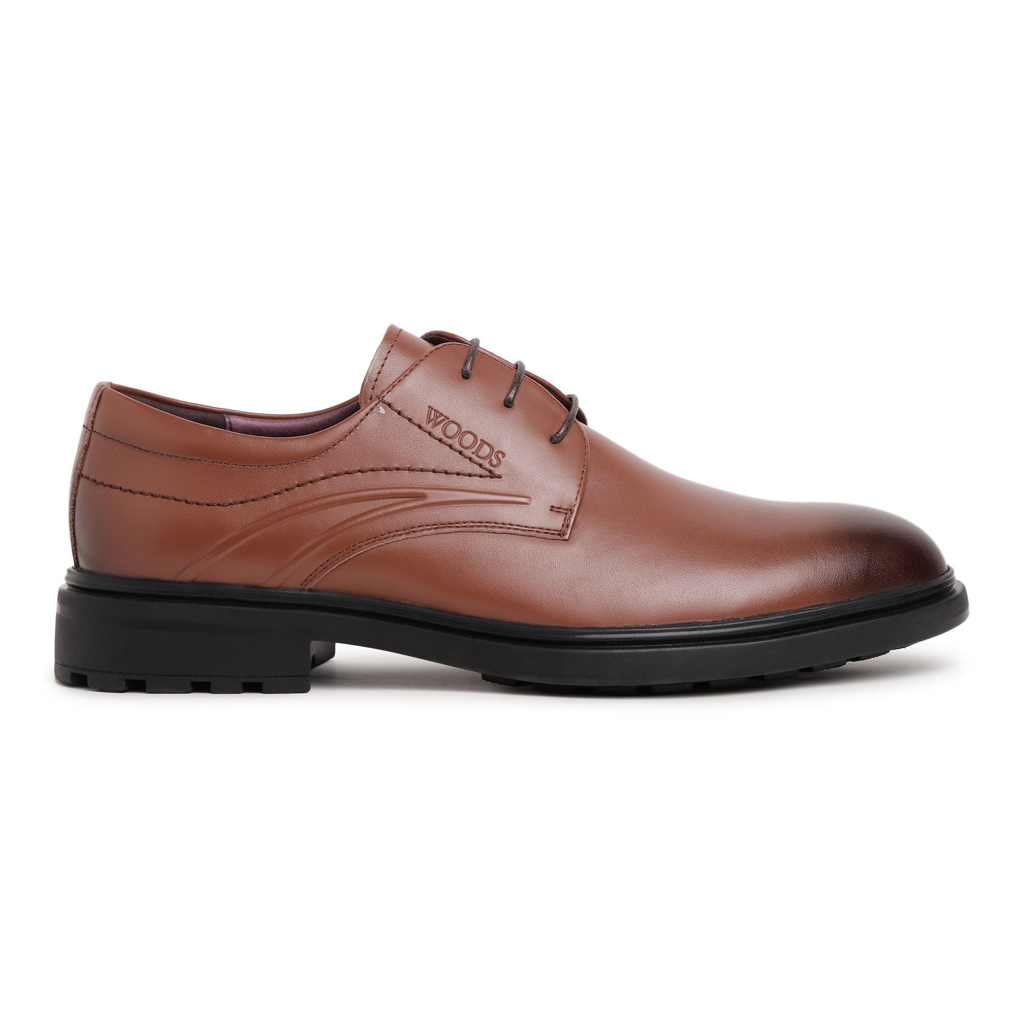 Woodland Men Brown Formal_LACE_UP-image-2
