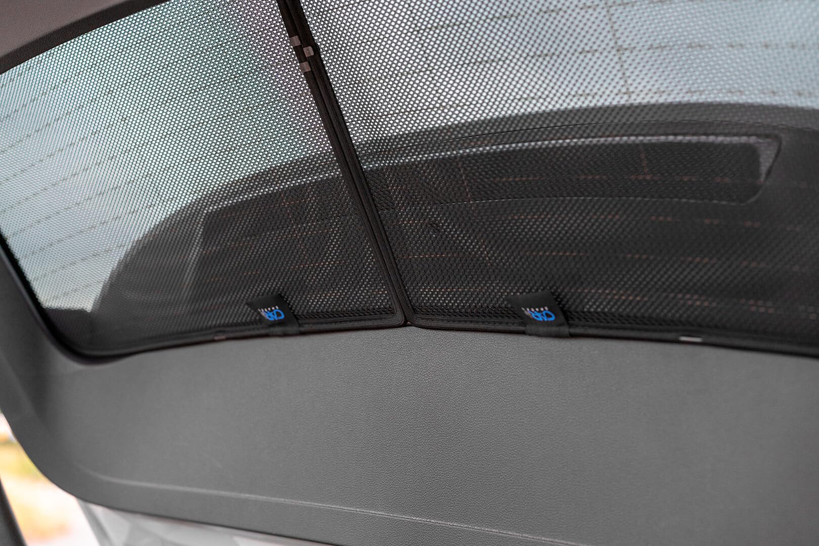 Satz Car Shades kompatibel mit Skoda Octavia IV (NX5) Kombi 2020- (6-teilig), Black