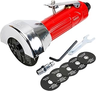 3inch Air Cut Off Tool,Angle Grinder Pneumatic Cutting Machine With 6-Pieces 3" Cutting Disc Set