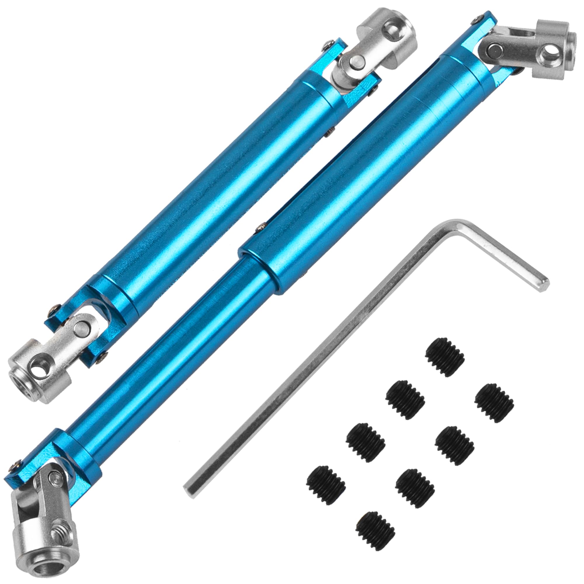 Amazon.com: 1Pair ShareGoo Aluminium Alloy RC Car Drive Shaft 103