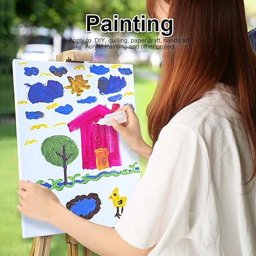 Miniatura 5 de YGDZ Botellas aplicadoras de punta de precisión, 12 botellas de pegamento de punta fina de 1 onza con 5 mini embudos