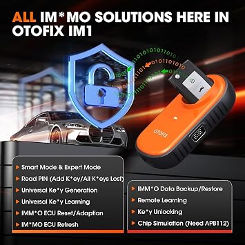 OTOFIX Diagnostics Scanner IM/M0 Expert IM1 Programming Scan Tool for Car, OE Level OBD2 Scanner with XP1 Progammer, Support DoIP & CAN-FD, Auto VIN & Auto Scan, 2 Years Free Update(Value for $398)