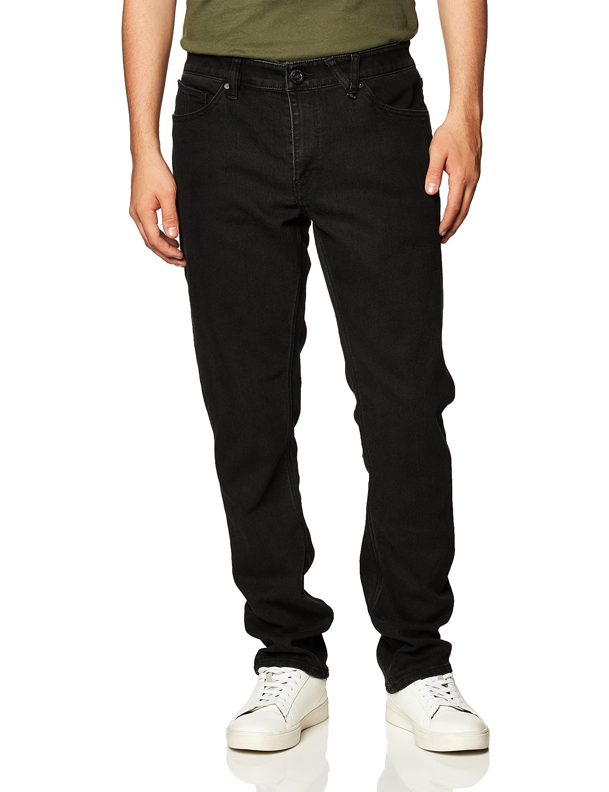 Volcommens Volcom Men's Vorta Slim Fit Stretch Denim Jean Jeans