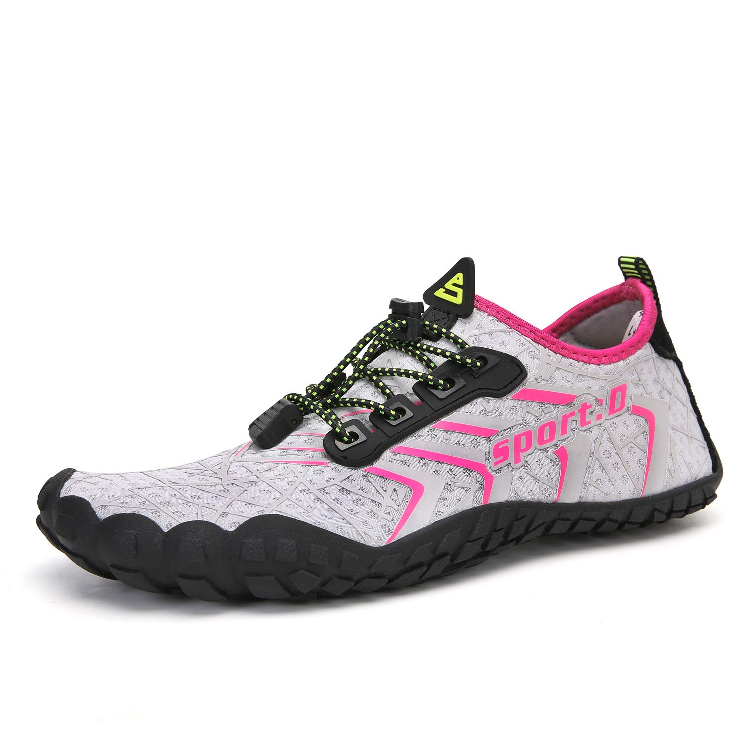 UBFEN Mens Womens Water Shoes Aqua Shoes Swim Shoes Beach Sports Quick