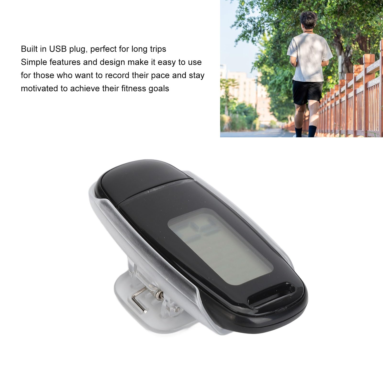 Contador De Pasos Podómetros, Podómetro Con Calorías Quemadas Y