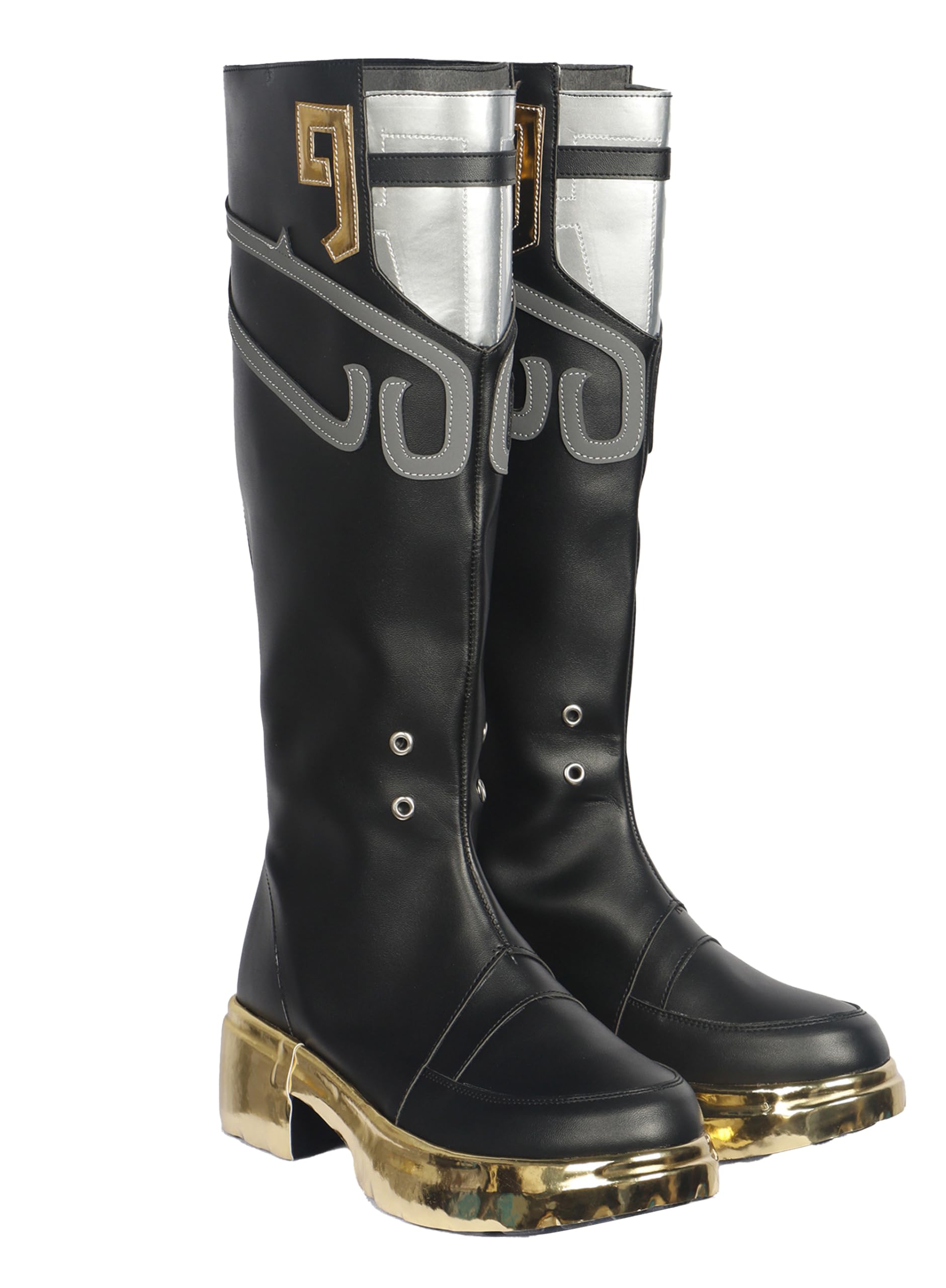 Women's Game Honkai Star Rail Jing Yuan Cosplay Boots for Halloween, Anime and Game Conventions(40)