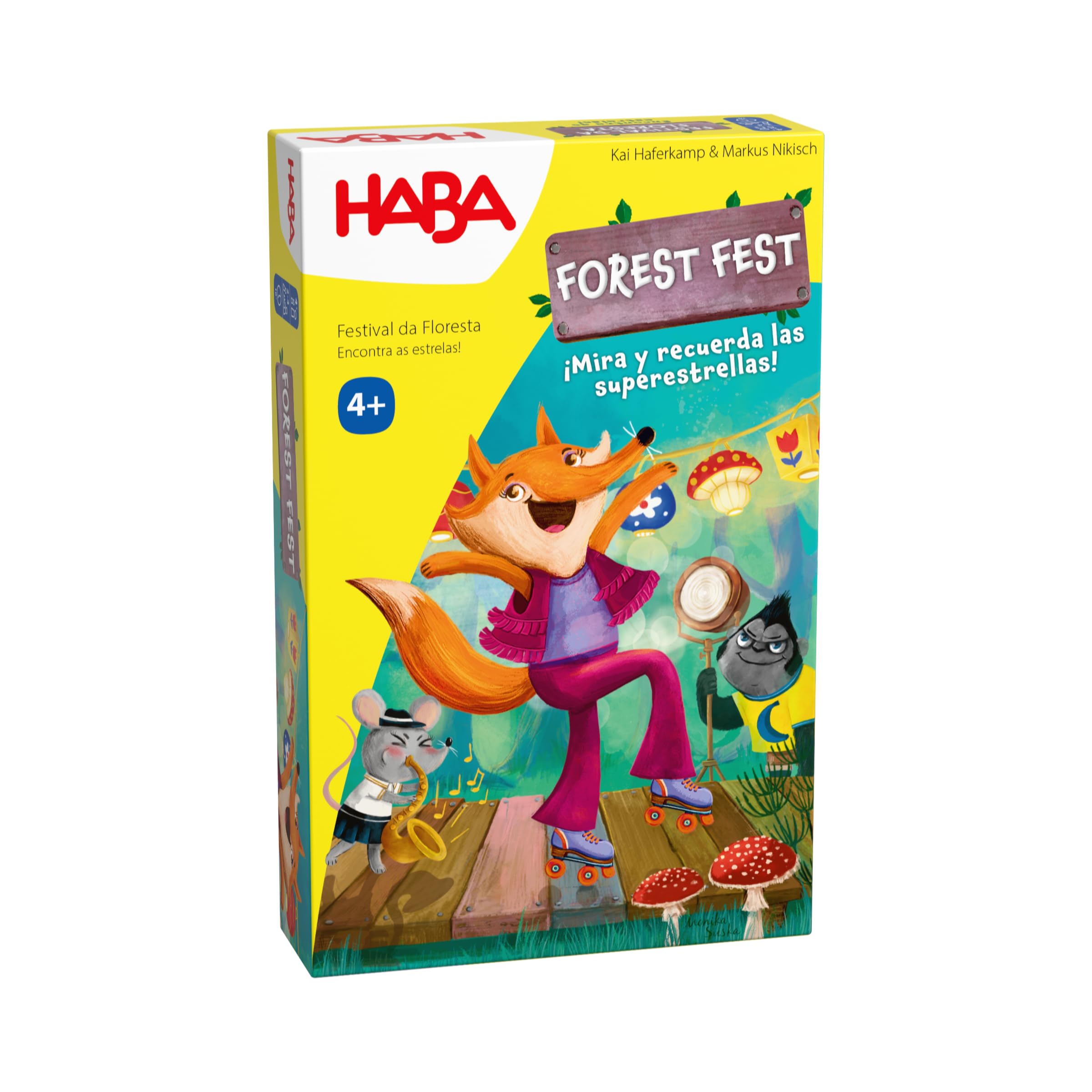 HABA 2012235004 - Forest Fest, Children's Memory Table Game. More 5 years
