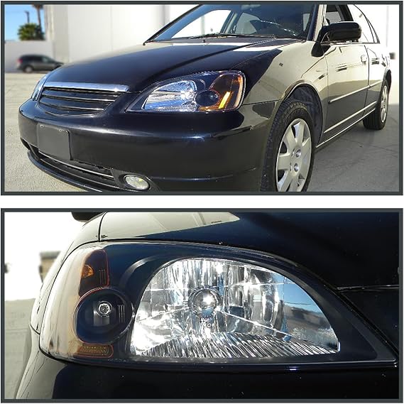 SPEC-D TUNING Black Housing Headlights