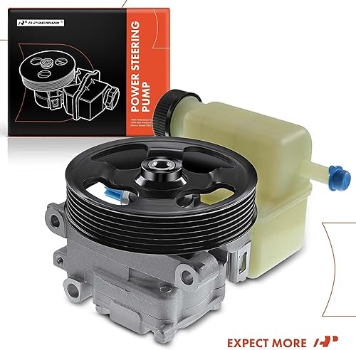 Miniatura 9 de A-Premium Bomba de dirección asistida, con polea y depósito, compatible con Mazda 6 Mazdaspeed 2007, L4 2.3L Gas, solo turboalimentado, reemplazo #