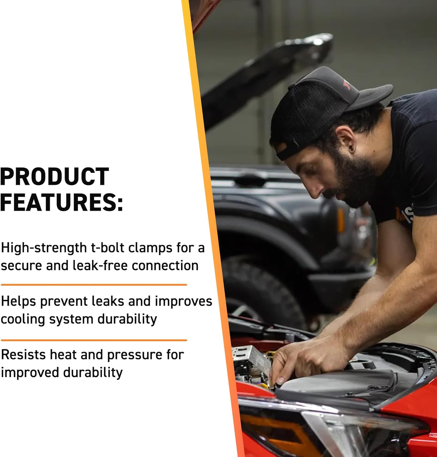 Mishimoto MMHOSE-RAM-13Y Aluminum Coolant Y-Pipe, to Connect Dual Radiator Hoses, Compatible with RAM Cummins 2500 & 3500 6.7L, 2013-2014