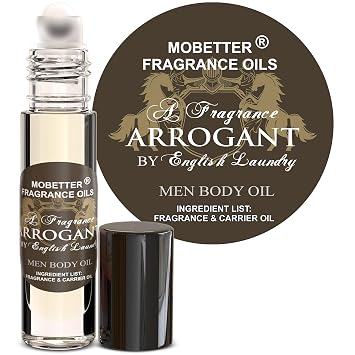 MOBETTER FRAGRANCE OILS Impression of Arrogant E.L. for Men Cologne Body Oil 10ml Roll On, Long Lasting, Travel Size, Uncut