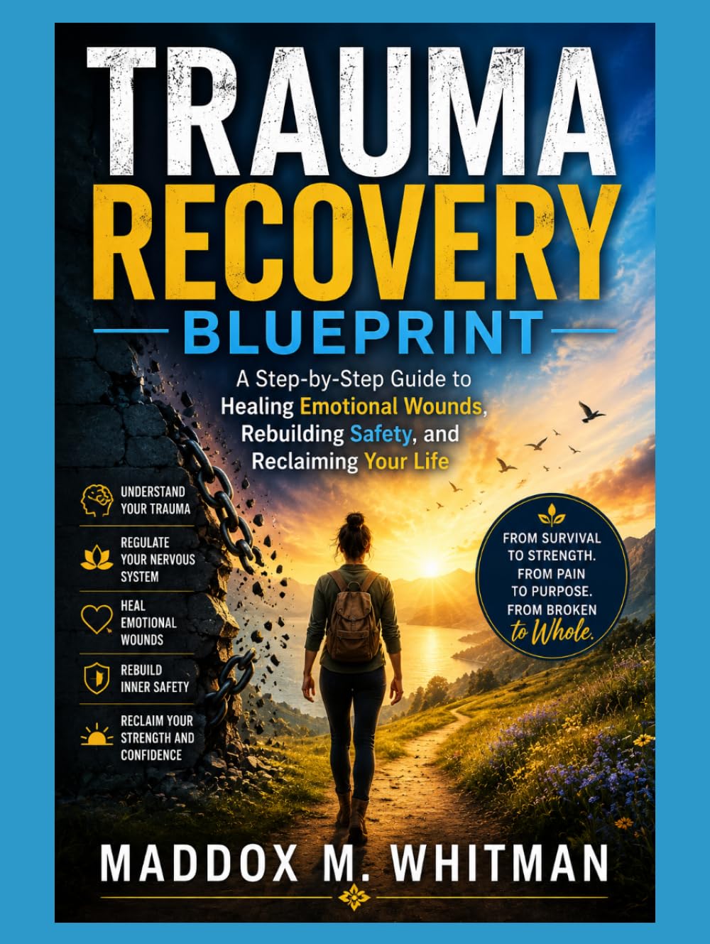 Trauma Recovery Blueprint: A Step-by-Step Guide to Healing Emotional Wounds, Rebuilding Safety, and Reclaiming Your Life