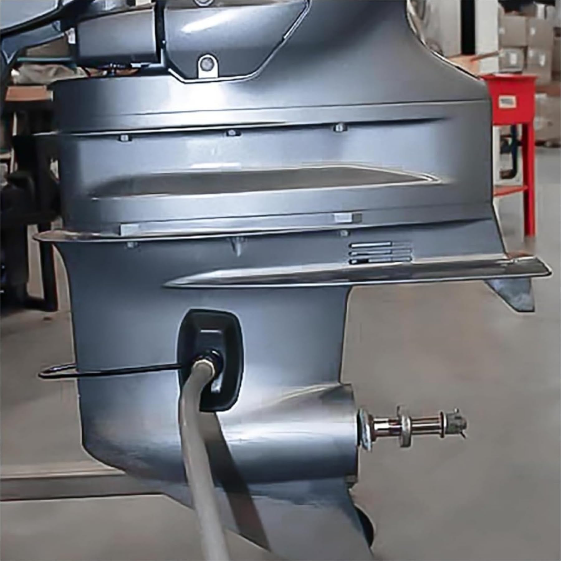 Rechteckiger Außenbordmotor, Wasserspüler, Ohrenschützer, Motorspüler, Außenbord-Wassermuffs, Bootsmotor-Muffs