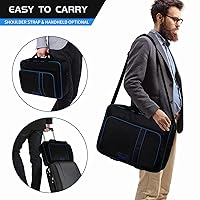Vista 7 de Alltripal Carrying Case Compatible with PlayStation 5 Console, Case Travel Bag & Protective Shoulder Storage Bag for PS5 DiscDigital Edition