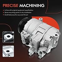 Vista 5 de A-Premium Compresor de aire acondicionado con embrague compatible con Mercedes-Benz SL500 2006-2006, SL55 AMG 2003-2008