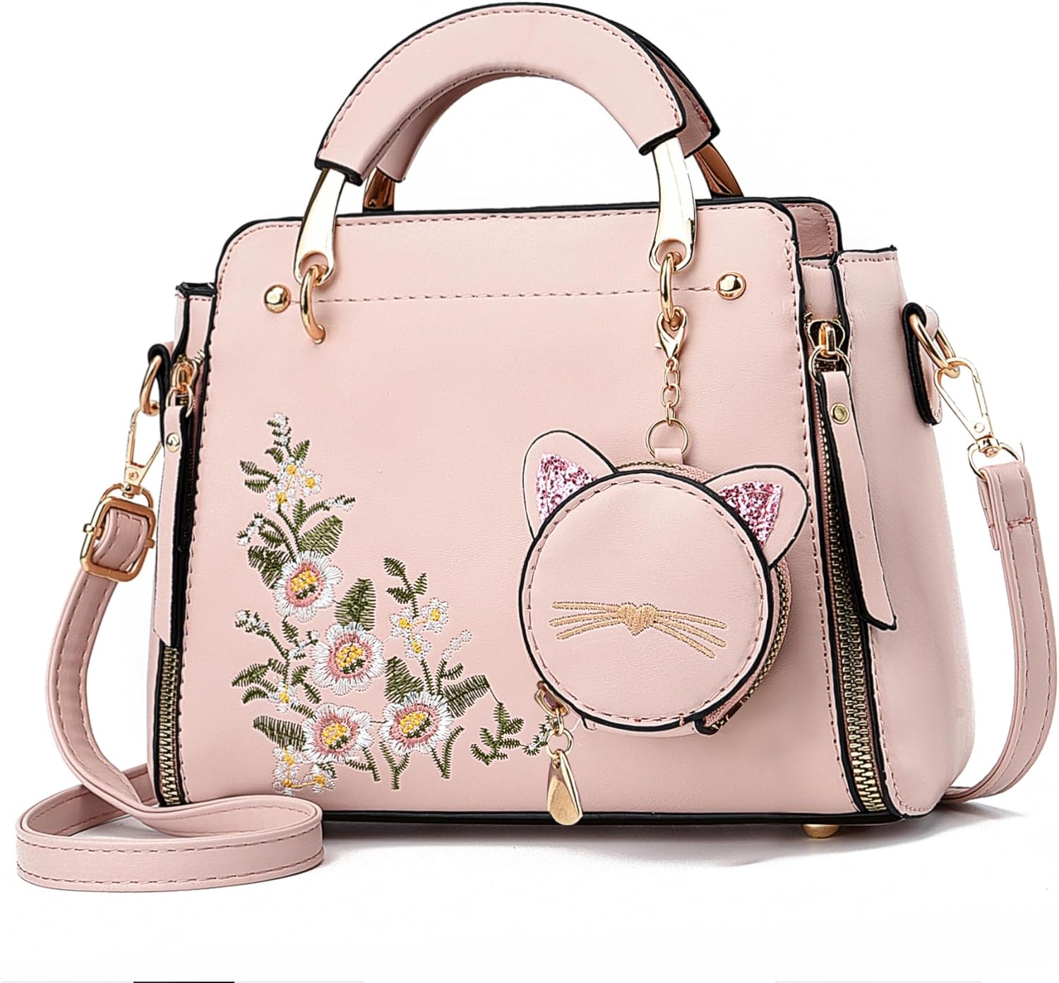 Xiaoyu Fashion Purses and Handbags for Women Ladies Crossbody Bags Top Handle Satchel Shoulder Bags Small Totes