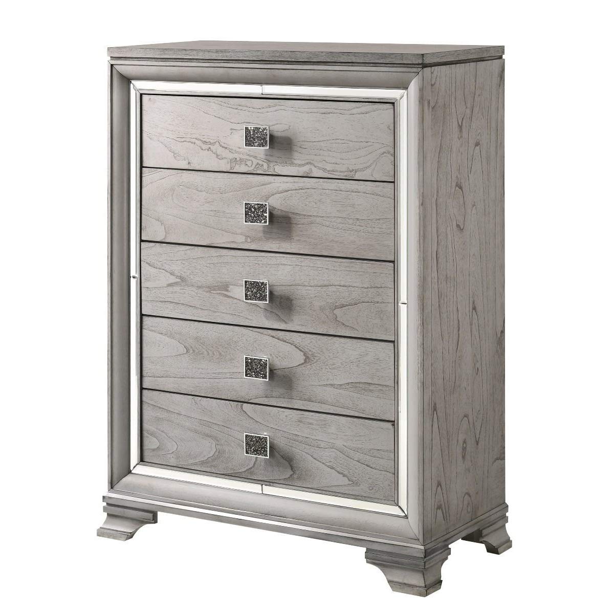 crown mark 5 drawer chest