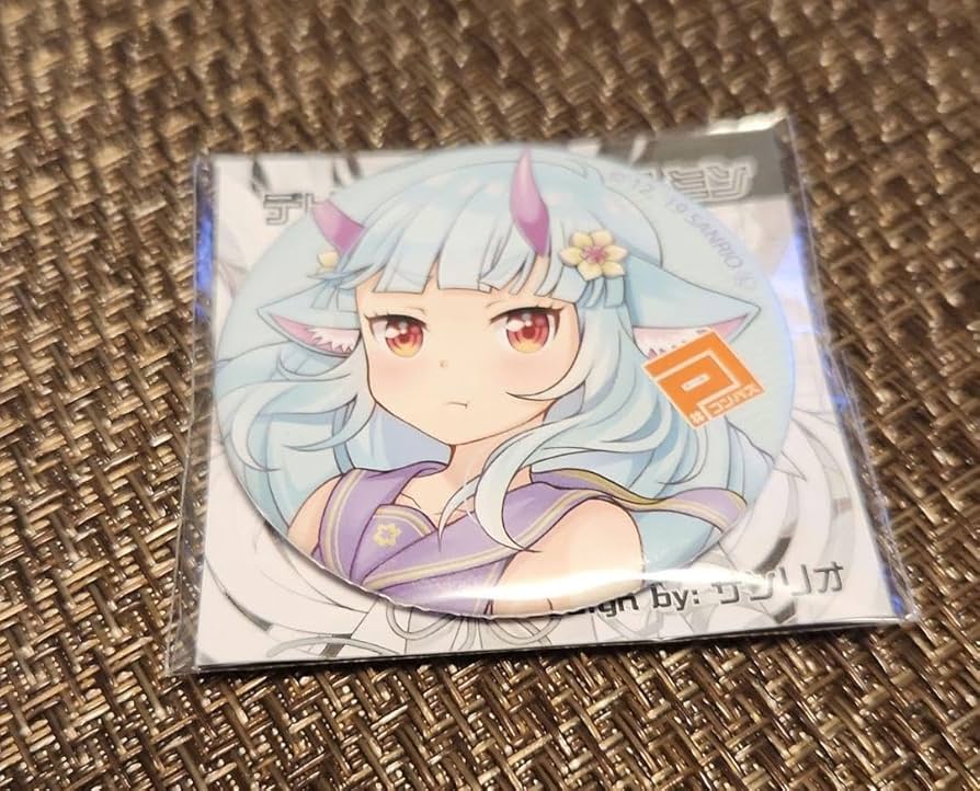 デルミン　非売品缶バッジ　コンパス コンパス デルミン 缶バッジ - メルカリ