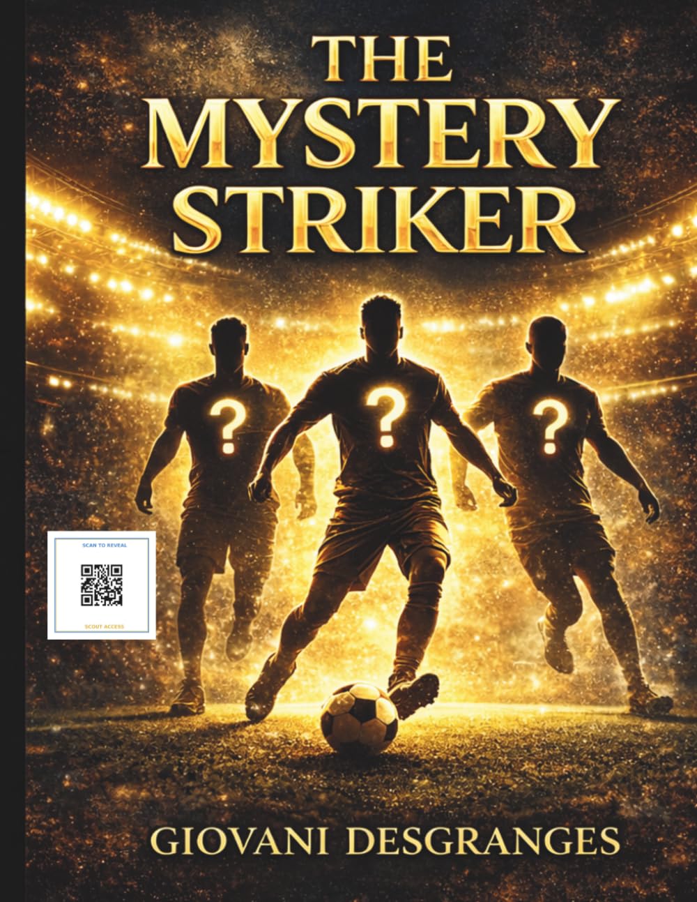 THE MYSTERY STRIKER: An Interactive Coloring Book with Secret Clues and Player Dossiers