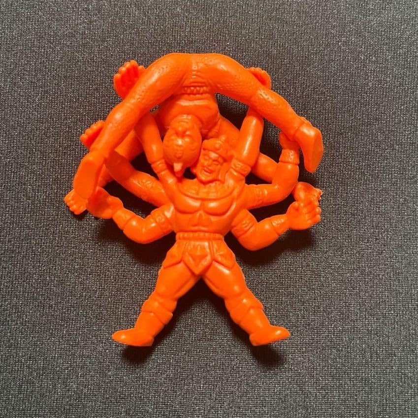 Amazon | キンケシ 復刻版7 阿修羅バスター（アシュラマン＆キン肉マン