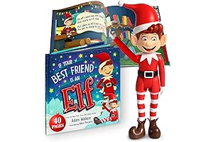 Elf on the Shelf Kid's Book and Plush Toy Set for a Magical Christmas Experience