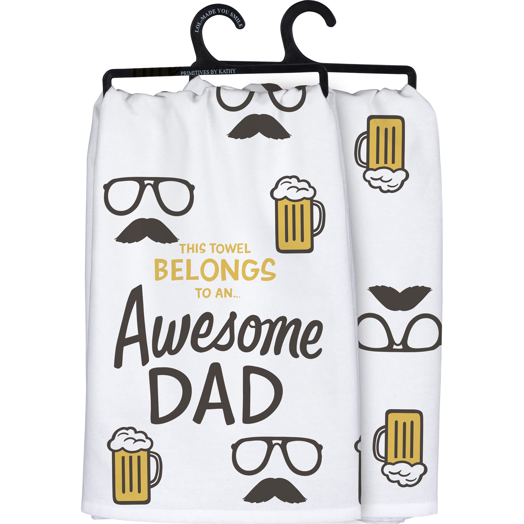 Serviette de cuisine absorbante Awesome Dad torchon coton essuie-mains