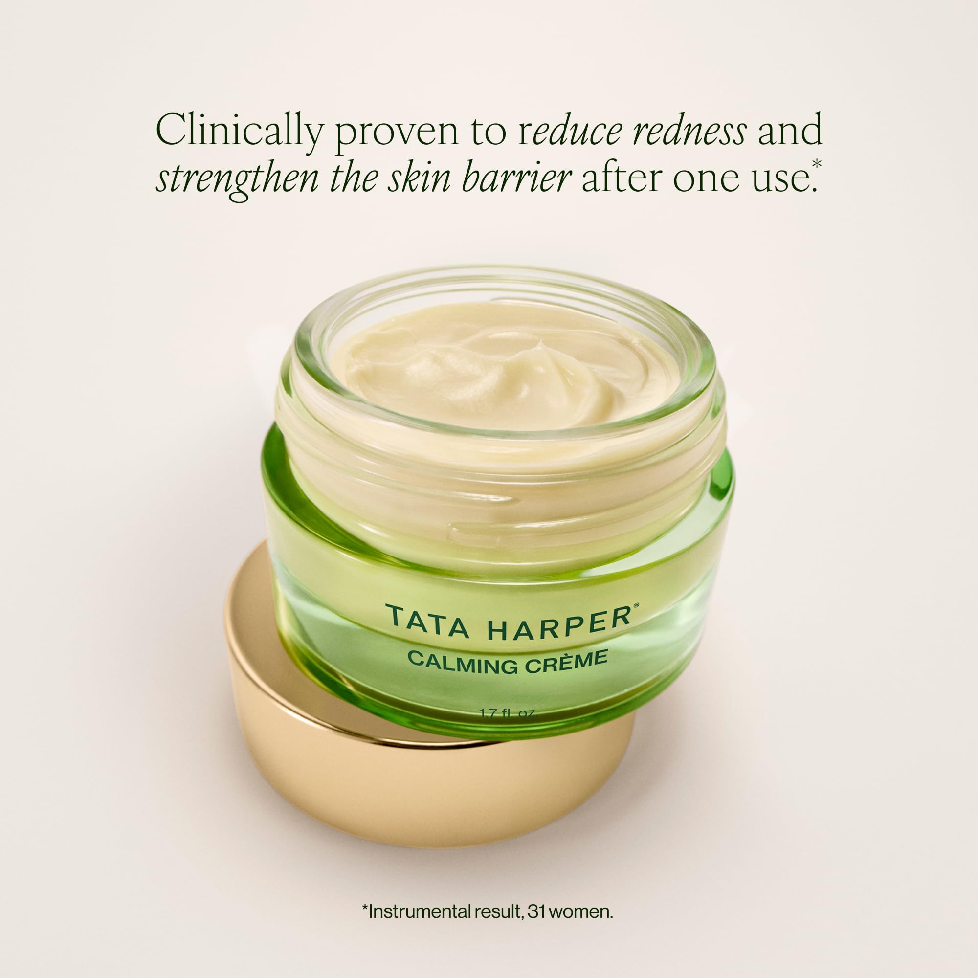 Tata Harper Calming Crème, Soothing Moisturizer for Eczema & Sensitive Skin, 50ml