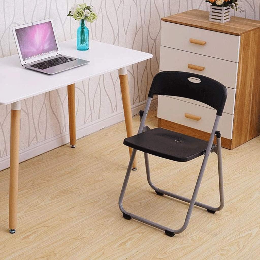 Commercial Plastic Folding Chairs Stackable Wparty Event Chair Black Office High Backrest Kitchen Dining Bar