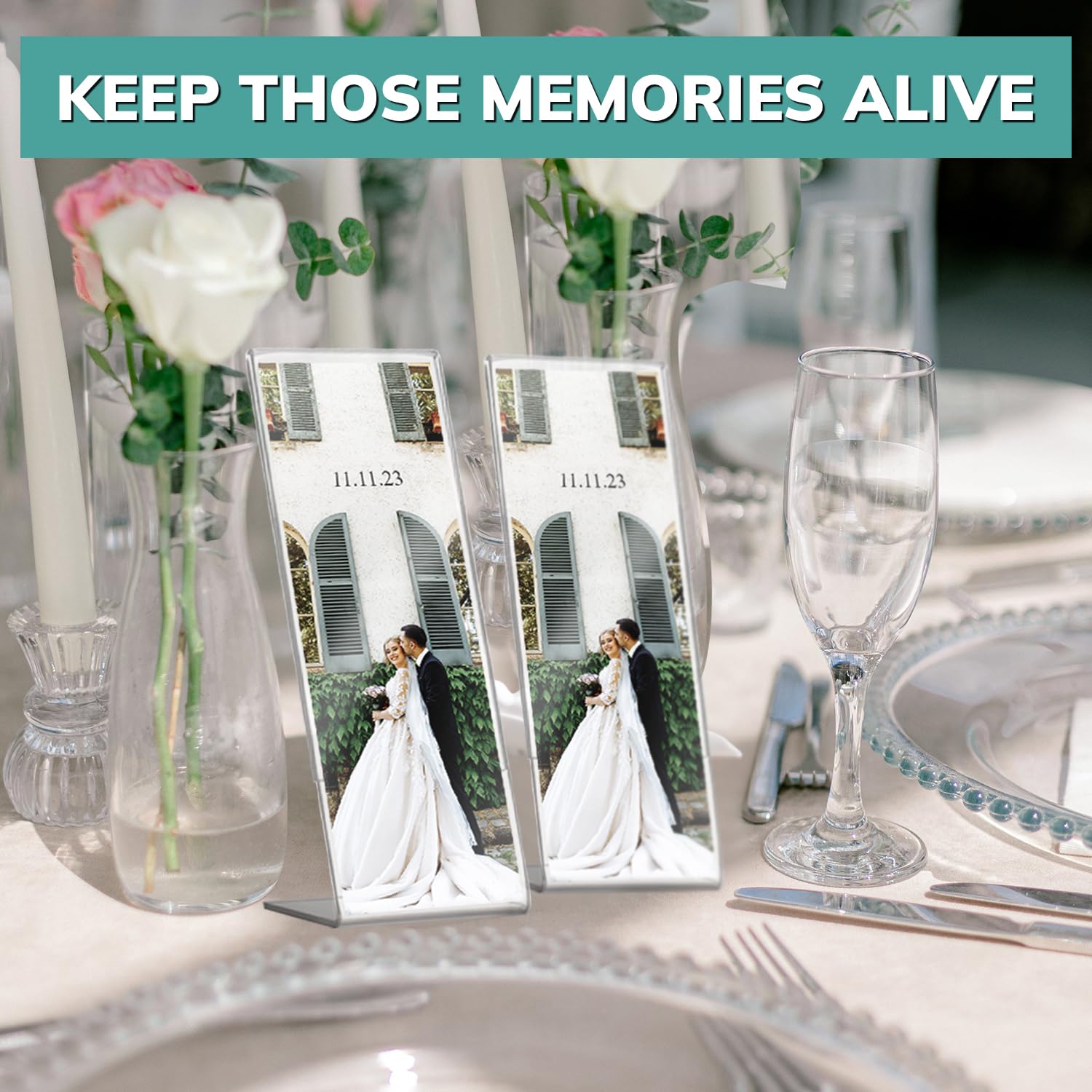 Bestel Photobooth frame met eigen opdruk