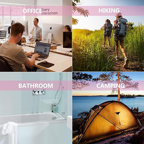 Miniatura 6 de Bolsas de eliminación de tampones, bolsas de eliminación de higiene femenina, sellables y evitan olores, juego de 100 unidades