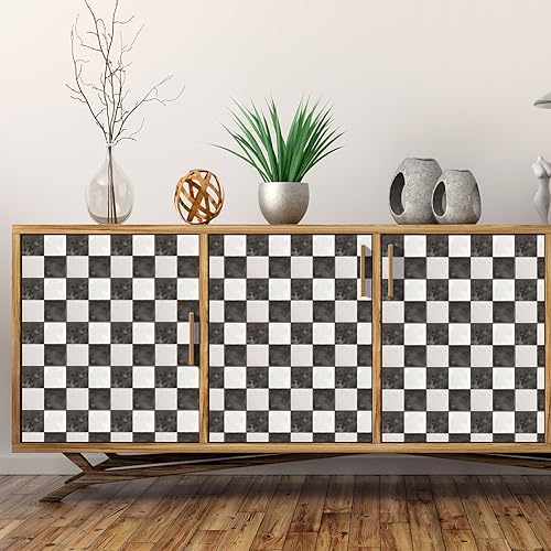 Miniatura 2 de Adhesivo para azulejos de mosaico, despegar y pegar, pegar en azulejos de pared para cocina, azulejos de pared, calcomanías de baño, autoadhesivas,