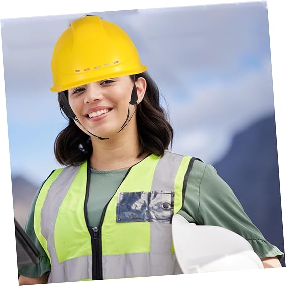Construction Safety Helmet Hard Hat Full Brim Worker Caps for Men Scaffold Use